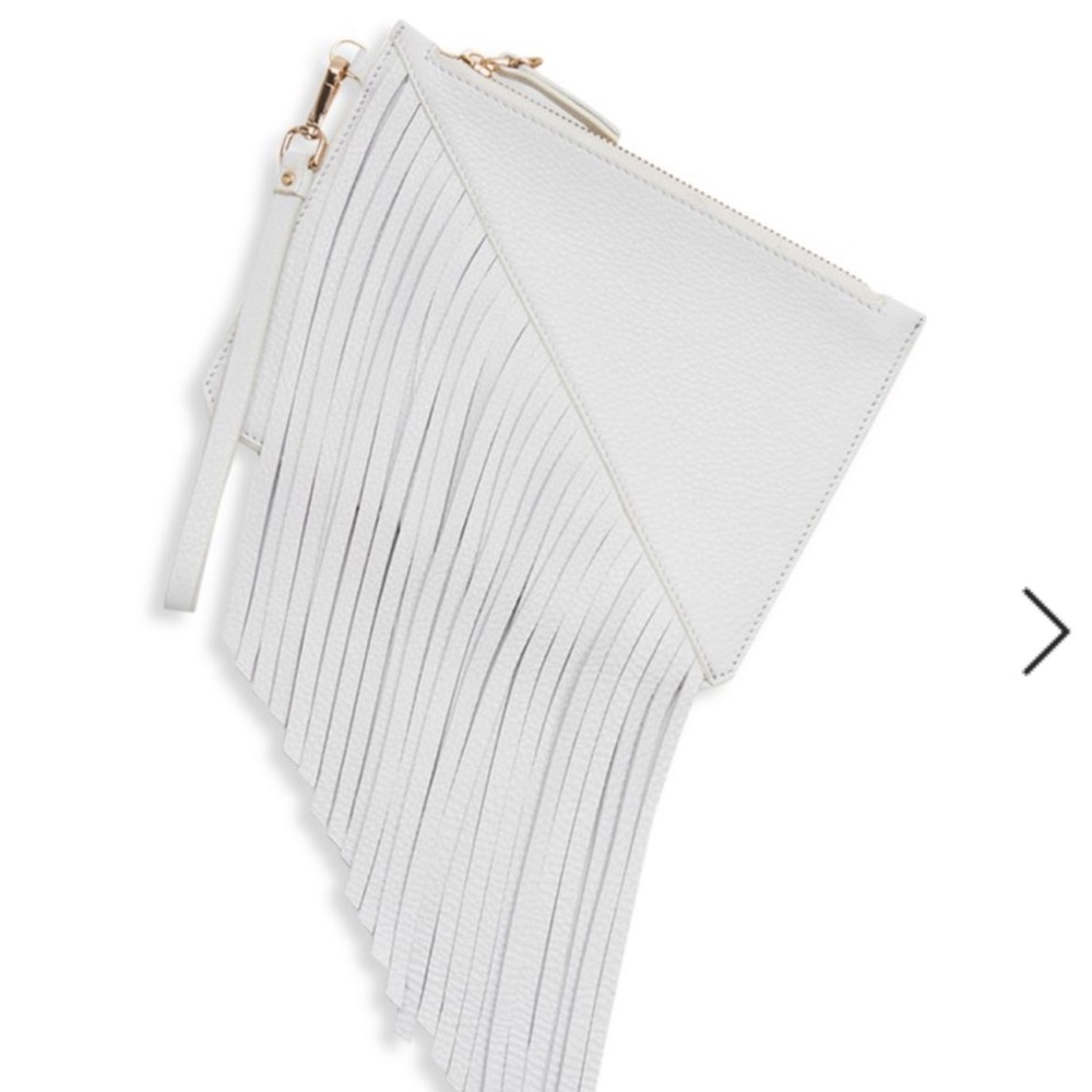 Etienne Aigner Fringe Wristlet